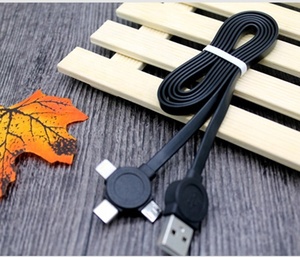 Color <span class=keywords><strong>de</strong></span> alta calidad <span class=keywords><strong>de</strong></span> elección múltiple 3in1 <span class=keywords><strong>de</strong></span> carga del <span class=keywords><strong>teléfono</strong></span> móvil micro cable - Product Image 2