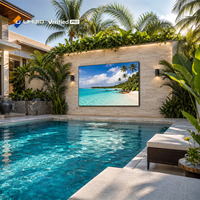 Écran LED extérieur UHLED P5, boîtier en aluminium, étanche, affichage publicitaire LED, certifié ETL, cathode commune, pour piscine privée