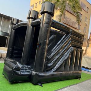 Location <span class=keywords><strong>de</strong></span> fête <span class=keywords><strong>de</strong></span> publicité commerciale Moonwalk Videur <span class=keywords><strong>de</strong></span> mariage gonflable en PVC Maison <span class=keywords><strong>de</strong></span> rebond noire Château sautant gonflable - Product Image 2