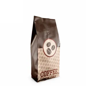 Алюминиевая фольга 500 г, 1 кг, китайская упаковка для кофе, термоуплотняющая упаковка для пищевых продуктов, водонепроницаемая упаковка для кофе