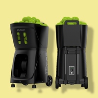 Machine à Balles de Tennis Professionnelle PUSUN PT Smart Pro Chargeur Automatique Portable ABS Matériel Padel Trainer