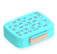 Grande boîte à lunch Bento personnalisée pour adultes et enfants Compartiment sécurisé pour le micro-ondes avec joint en silicone pour étudiants et adolescents