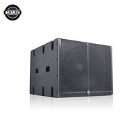 Morin prix de gros boîte en bois contreplaqué professionnel passif double enceinte Line Array de 8 pouces
