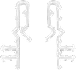 Offre spéciale Clips ouverts supérieurs et inférieurs pour stores romains Clip en plastique Installation extérieure - Product Image 2