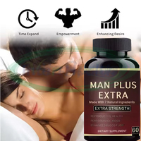 VitaSpring OEM/ODM Vente d'usine Man Plus Capsule dure Supplément d'amélioration de la performance pour adulte Man Plus Capsules dures