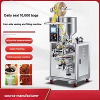 Machine automatique de remplissage, d'emballage et de scellage pour la sauce tomate, la sauce chili et les sauces à base de légumes