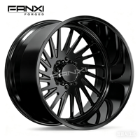 Jantes de camion forgées chromées polies FANXI 24x12 24x14 26x12 26x14 26x16 pour F150 F250 F350 Silverado1500 2500 8x180 8x165.1