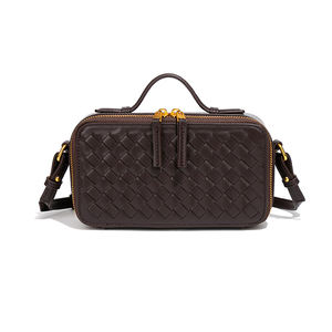 Bolsos de Mano para Mujer al por Mayor: Bolso Tipo Caja Tejido a Mano - Bolso de Mano Minimalista de Lujo, Bolso Bandolera de Un Solo Hombro - Product Image 6