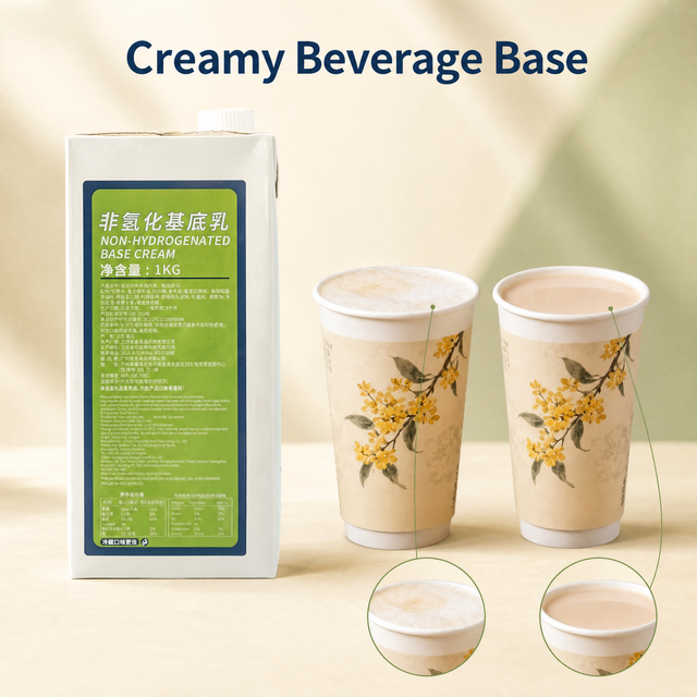 HENGZHI Non Hydrogenated Non Dairy Creamer for Hot Milk Tea & Coffee HALAL Certified Fast Dissolving in Cold Water
