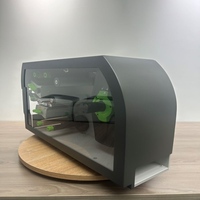 Machine d'impression d'étiquettes de vêtements haute précision, imprimante d'étiquettes en tissu avec interface Ethernet