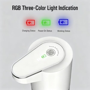 Distributeur de savon automatique mural Huyo OEM avec capteur intelligent pour lavage des mains en mousse ABS - Product Image 3