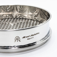 Factory Supply Manual Stainless Steel Test Sieve Single Frame Laboratory Testing Sieve for Cement Powder Analysis