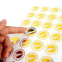 Étiquettes d'emballage personnalisées imprimées avec logo de marque, autocollants adhésifs en papier pour emballage