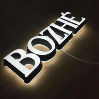 Letrero LED para Exteriores de Daco Sign Company, Letrero con Nombre, Control por Bluetooth/WiFi, Diseño Gratuito, Personalizado de Fábrica, OEM, IP66, Impermeable, 3D