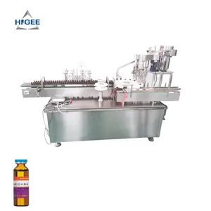 Machines Higee Machine de remplissage de liquide de bouteilles de produits chimiques en plastique Machine d'embouteillage de bouteilles en plastique de 1 litre pour produits chimiques pesticides