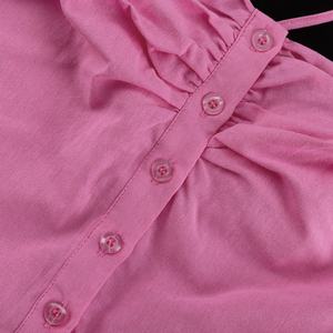 Conjunto de Dos Piezas de Lino para Mujer, Estilo Casual, Top de Lino con Tirantes Finos, Pantalones Cortos de Lino con Cintura Elástica, OOTD - Product Image 3