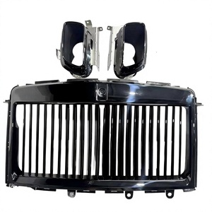 Grille de calandre pour Rolls-Royce Cullinan, version noire BB, pare-chocs avant en maille plastique, état d'occasion, boulons 5111731357 - Product Image 1