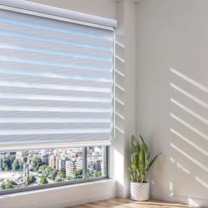 Stores zébrés intelligents de type nouveau, occultants, pare-soleil, stores électriques sans fil - Product Image 2