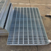 Grille en acier inoxydable galvanisée à chaud, plateforme de passage extérieure industrielle, revêtement de sol antidérapant