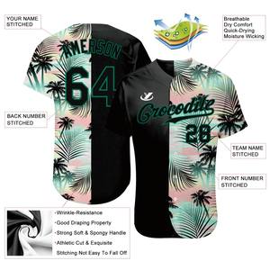 Camiseta de Béisbol Verde Dinámica con Color de Equipo Brillante, Ropa Deportiva Personalizada para Mayor Visibilidad en el Campo - Product Image 3