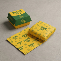 Maßgefertigte Verpackungsbox für Gebratenes Hähnchen Papiertüte Lebensmittelgeeignete Takeaway-Verpackung mit Logo OEM Fast-Food-Verpackungshersteller