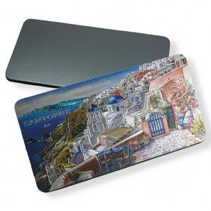 Aimants en caoutchouc souple avec logo personnalisé, souvenirs touristiques, pour réfrigérateur - Product Image 1