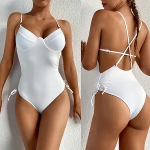 Custom Cheap price One piece swimsuits for women girl swim suits recycled sustainable swimwear