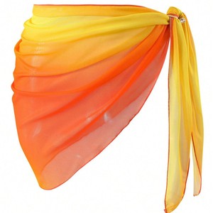 Nuevo Delantal de Playa para Mujer, <span class=keywords><strong>Sexy</strong></span>, a la Moda, con Degradado de Color, Holgado, Informal, para Vacaciones de Verano - Product Image 1