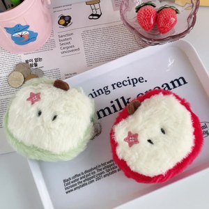 Plush Wallet Creative Cartoon Bag Pendant Plush Key Chains Toys Holder Bag Accessories Keychain
