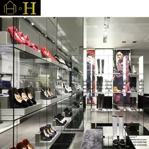 <span class=keywords><strong>Ideas</strong></span> de Decoración para Exhibición en Tiendas Minoristas, Diseño <span class=keywords><strong>Interior</strong></span> Moderno para Tiendas de Zapatos Femeninos - Product Image 1