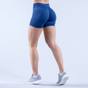 Pantaloncini Sportivi Traspiranti ad Asciugatura Rapida, Elastici, con Effetto Push-Up, a Vita Alta, Leggings da Palestra e Fitness, Pantaloncini Yoga Senza Cuciture per Donne - Product Image 3