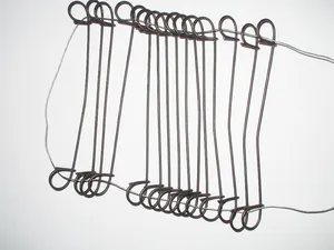 Sắt Mạ Kẽm Đôi Vòng Tie Wire Bar Tie Dây Ràng Buộc