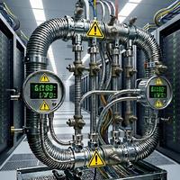 Tuyau métallique ondulé sur mesure en acier inoxydable SS316 avec extrémité soudée DN80 PN16 pour l'industrie des semi-conducteurs