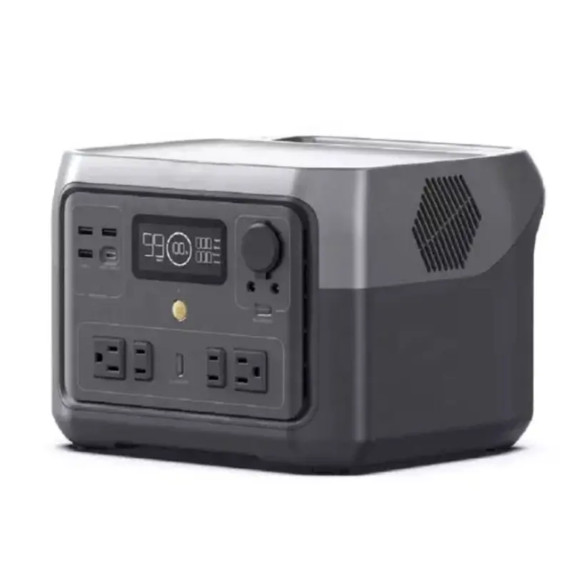 EcoFlow RIVER 2 Max Power Station Camping Power 512Wh 500W AC Solar Generator LiFePO4 Battery