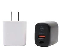 Chargeur mural USB Type C avec boîte couleur, chargeur rapide pour téléphone 20W PD, bloc de charge USB C
