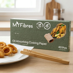 <b>Kitchen</b> Disposable Oil Absorbing Cooking <b>Paper</b> Interfolded 21cmx21cm 40pcs Food Grade Tempura <b>Paper</b> - Product Image 1