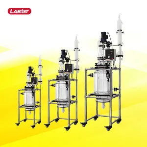 Hot sale Jacketed Glass Filter Reactor 5L 10L 20L 30L 50L 100L