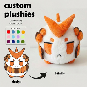 Peluche personnalisée en gros, mini chien <span class=keywords><strong>Corgi</strong></span>, cadeaux sur le thème des animaux, animal en peluche avec logo brodé personnalisé, jouet dragon en peluche - Product Image 4