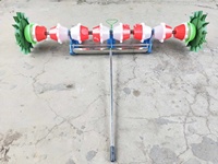 Semoir à riz portable/semoir à riz à tambour, semoir à riz à tambour réglable de Chine
