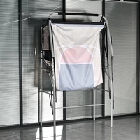 Machine de jeu d'arcade de basket-ball pliable pour 2 joueurs avec système de double tir et marqueur électronique