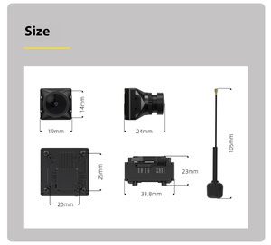 Avatar GT Kit 2 Wát cô<span class=keywords><strong>ng</strong></span> suất cao cố định FPV drone với đườ<span class=keywords><strong>ng</strong></span> dài HD truyền hình ảnh ABS chất liệu độ<span class=keywords><strong>ng</strong></span> cơ điện pin Receiver - Product Image 5