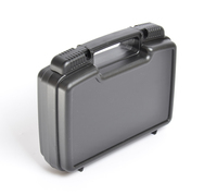 Valise rigide en plastique, mallette en plastique, boîte à outils avec mousse