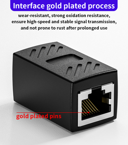 Ethernet cáp RJ45 Coupler Network Adapter 8P8C dây Joiner thiết bị đầu cuối Loại sản phẩm-kết nối - Product Image 4