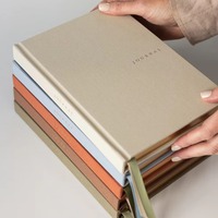 Carnet en cuir PU personnalisé avec logo, format A5/A6, pour l'école et le bureau, avec élastique et porte-stylo – Vente en gros