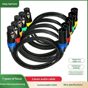Cables de Micrófono XLR <span class=keywords><strong>a</strong></span> Granel, <span class=keywords><strong>Macho</strong></span> <span class=keywords><strong>a</strong></span> <span class=keywords><strong>Hembra</strong></span>, Cables de Audio de Longitud Personalizada para Integración de Sistemas - Product Image 3
