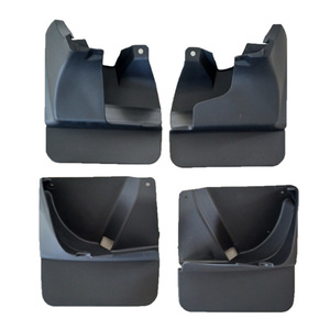 Toyota Prado FJ120 <b>Mud</b> <b>Flaps</b> 2004-2009 Plastic Tire Guards Black Front Rear Set - Product Image 4