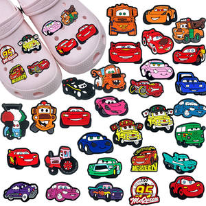 Abalorios <span class=keywords><strong>de</strong></span> PVC para Zapatos con Diseño <span class=keywords><strong>de</strong></span> Coches <span class=keywords><strong>de</strong></span> Carreras <span class=keywords><strong>de</strong></span> Dibujos Animados Famosos, <span class=keywords><strong>de</strong></span> Moda, Estilo <span class=keywords><strong>Anime</strong></span> y Cómic, para Zuecos - Product Image 6