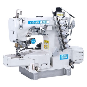 จักรเย็บผ้าอินเตอร์ล็อคแบบเตียงราบด้านซ้าย รุ่น YS-600-D ความเร็วสูง ขับเคลื่อนโดยตรง พร้อมระบบตัดด้ายอัตโนมัติ เหมาะสำหรับผ้าถัก - Product Image 1