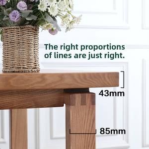 <span class=keywords><strong>Mobi</strong></span> Home grande tavolo da pranzo allungabile in legno moderno stile giapponese nordico mobili per la casa per il soggiorno - Product Image 5