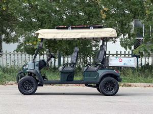 Voiturette de golf à essence à <span class=keywords><strong>4</strong></span> <span class=keywords><strong>places</strong></span> pour club de golf, remorque de voiturette de golf à essence, vente en gros - Product Image 6